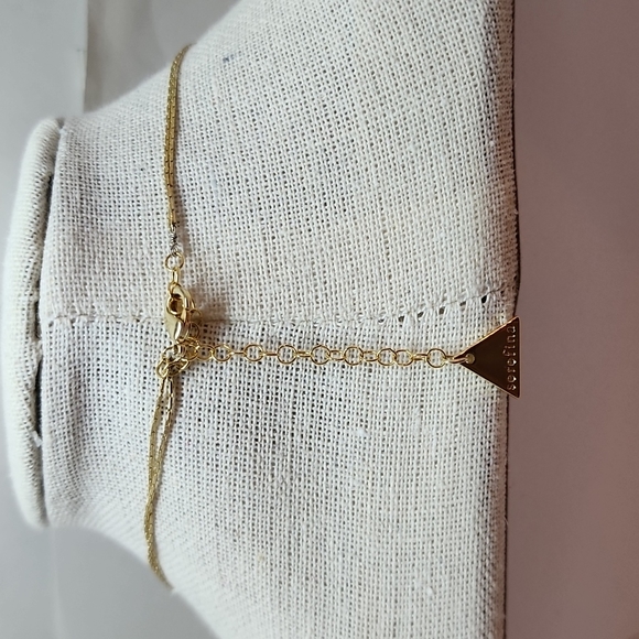 Serefina Double Layer Stone Necklace Turquoise - Picture 5 of 6